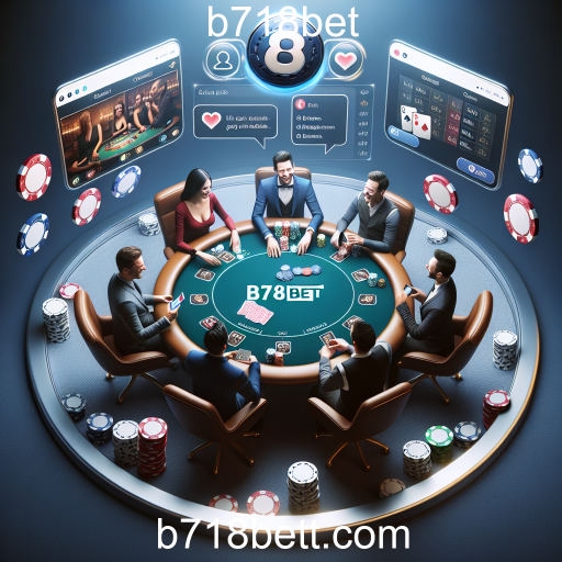 Descubra o Fascinante Mundo do Pôquer Online no b718bet